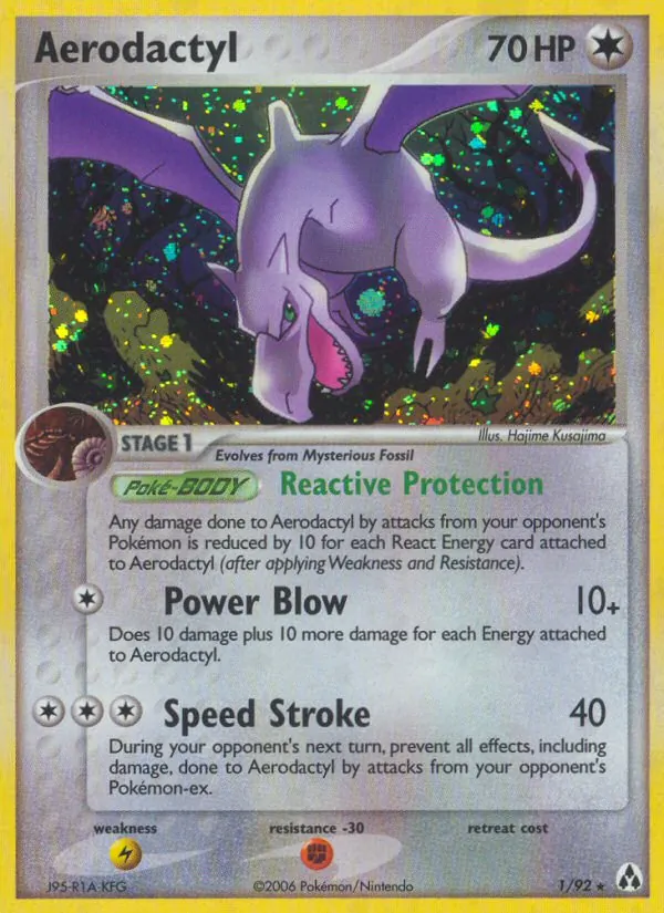 Aerodactyl (EX Legend Maker 001)