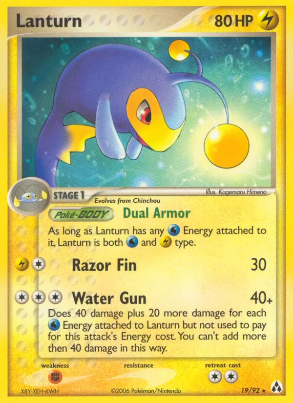 Lanturn (EX Legend Maker 019)