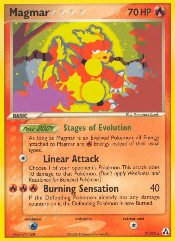 Magmar (EX Legend Maker 021)