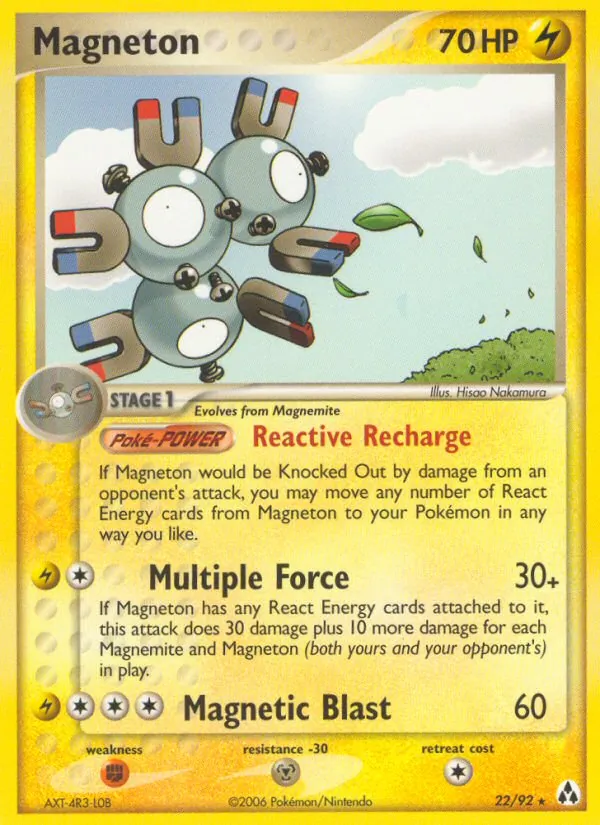 Magneton (EX Legend Maker 022)