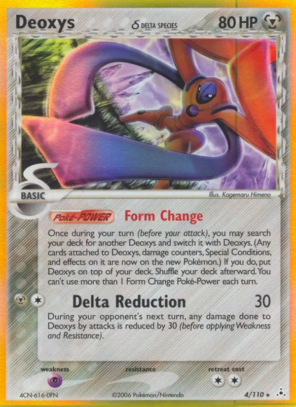 Deoxys δ (EX Holon Phantoms 004)