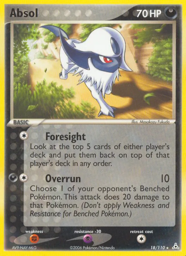 Absol (EX Holon Phantoms 018)