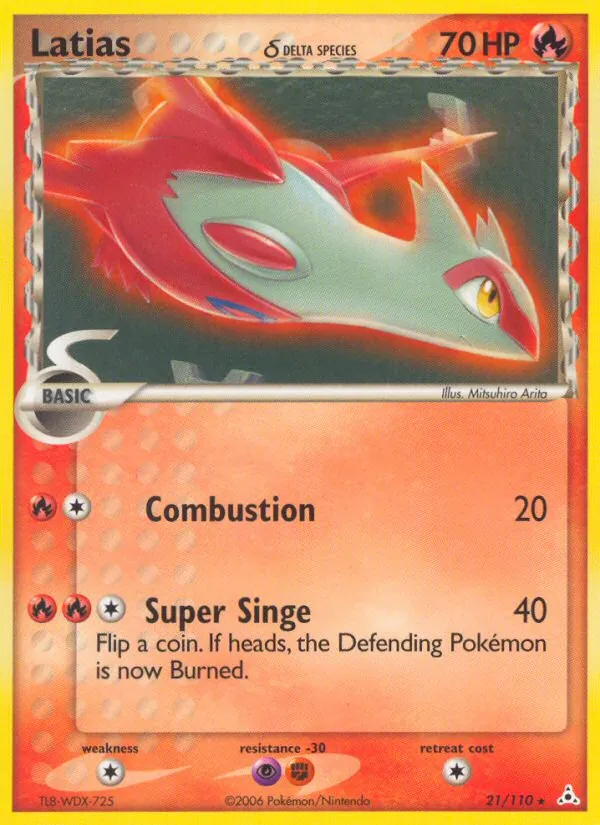 Latias δ (EX Holon Phantoms 021)