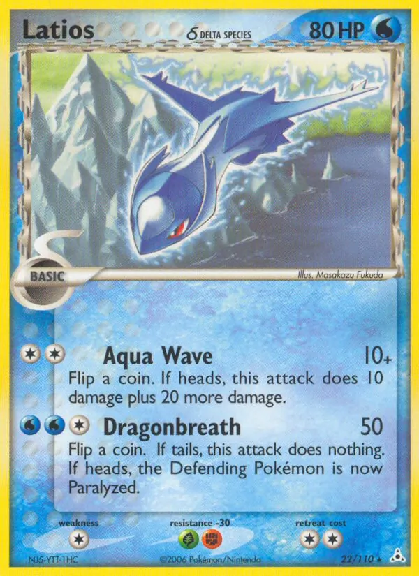 Latios δ (EX Holon Phantoms 022)