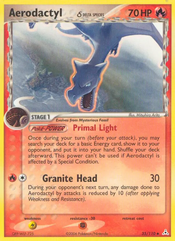 Aerodactyl δ (EX Holon Phantoms 035)
