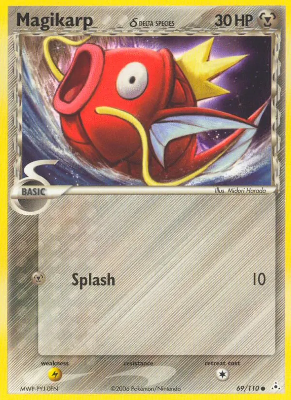 Karpador δ (EX Holon Phantoms 069)