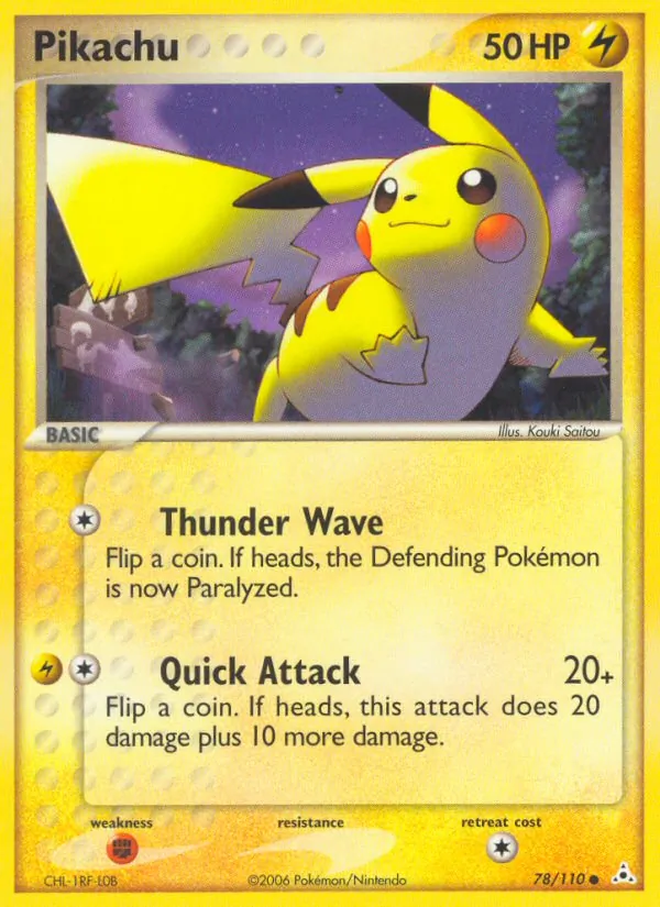 Pikachu (EX Holon Phantoms 078)