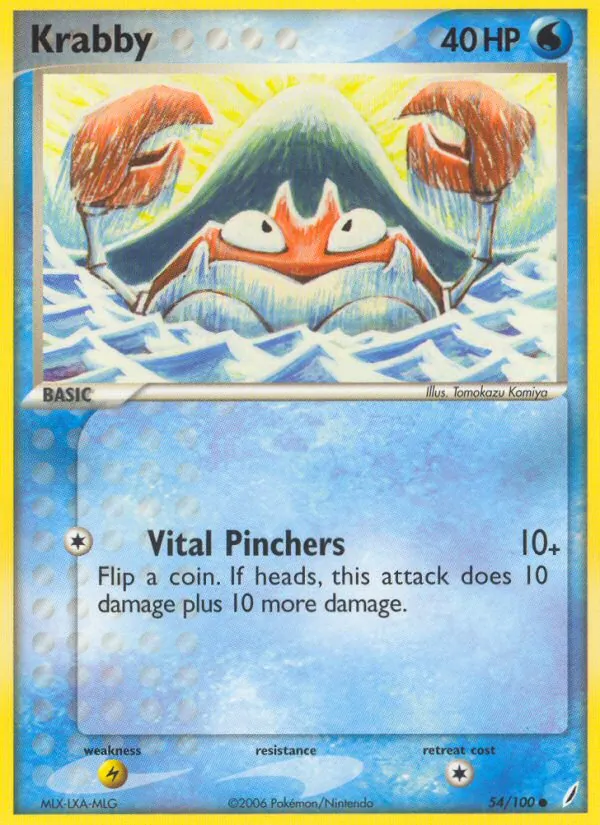 Krabby (EX Crystal Guardians 054)