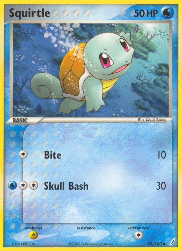 Schiggy (EX Crystal Guardians 063)