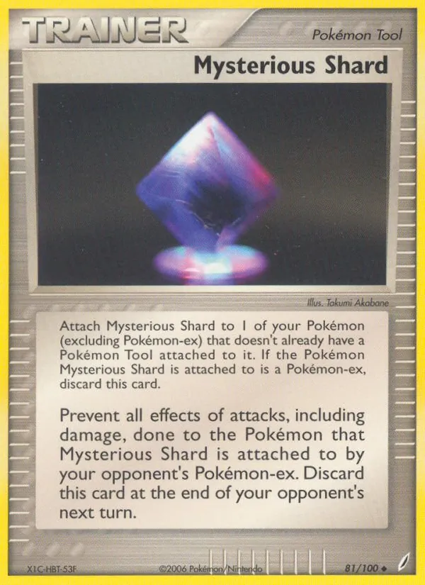 Mysteriöser Splitter (EX Crystal Guardians 081)