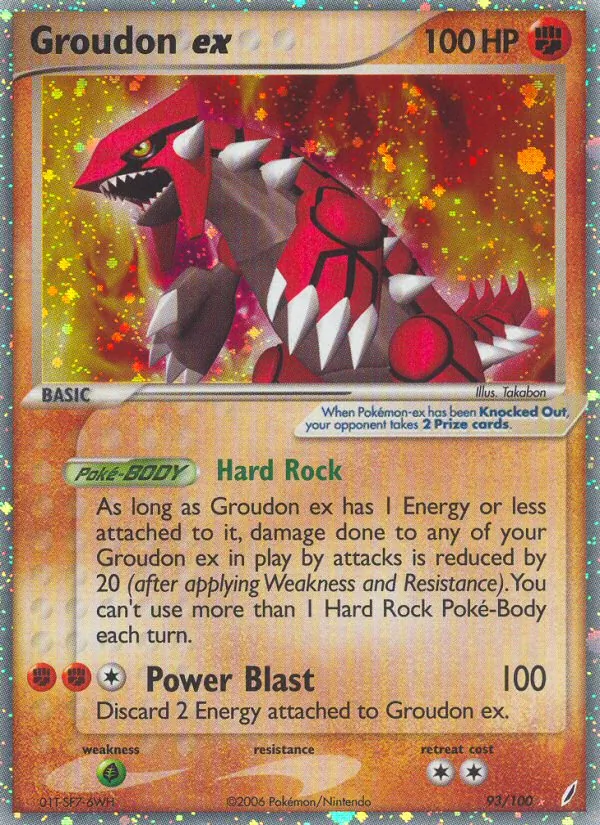Groudon-ex (EX Crystal Guardians 093)