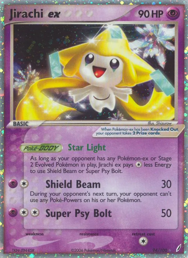 Jirachi-ex (EX Crystal Guardians 094)