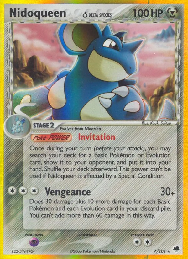 Nidoqueen δ (EX Dragon Frontiers 007)