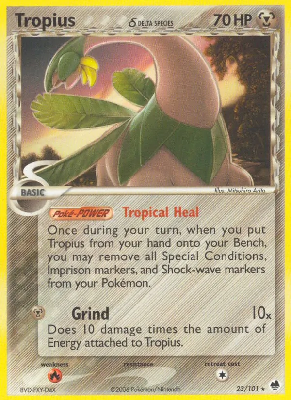 Tropius δ (EX Dragon Frontiers 023)