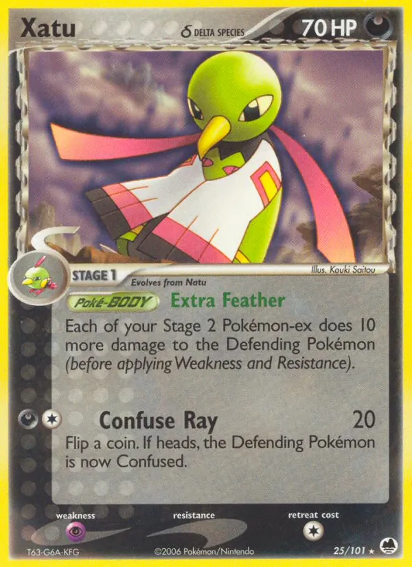 Xatu δ (EX Dragon Frontiers 025)