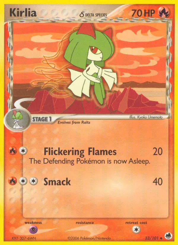 Kirlia δ (EX Dragon Frontiers 033)