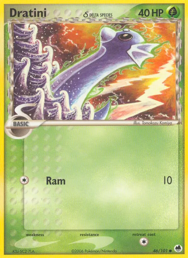 Dratini δ (EX Dragon Frontiers 046)