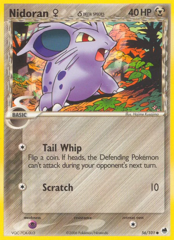 Nidoran W δ (EX Dragon Frontiers 056)