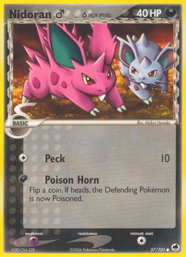 Nidoran M δ (EX Dragon Frontiers 057)