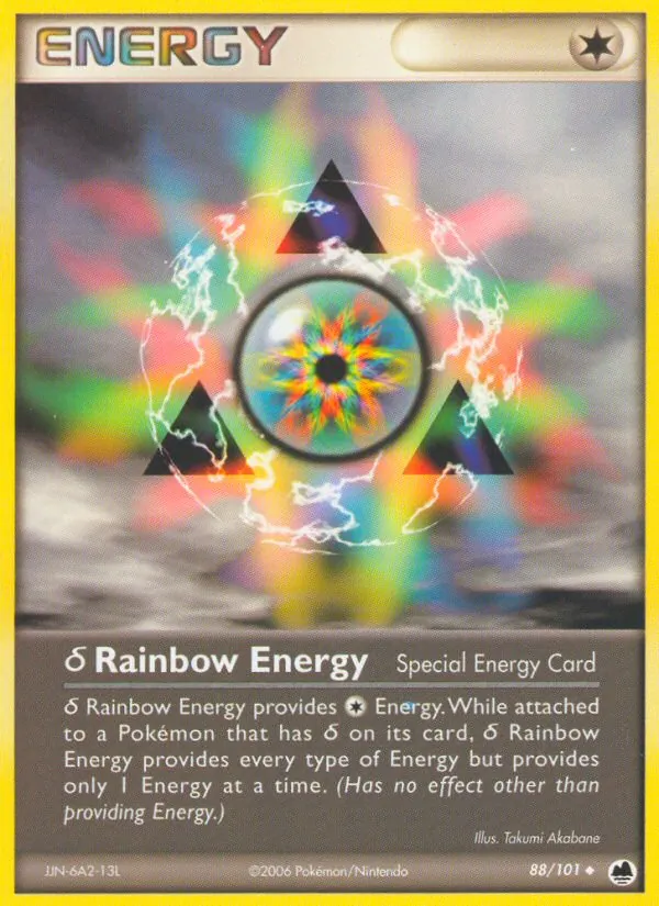 δ Regenbogen-Energie (EX Dragon Frontiers 088)