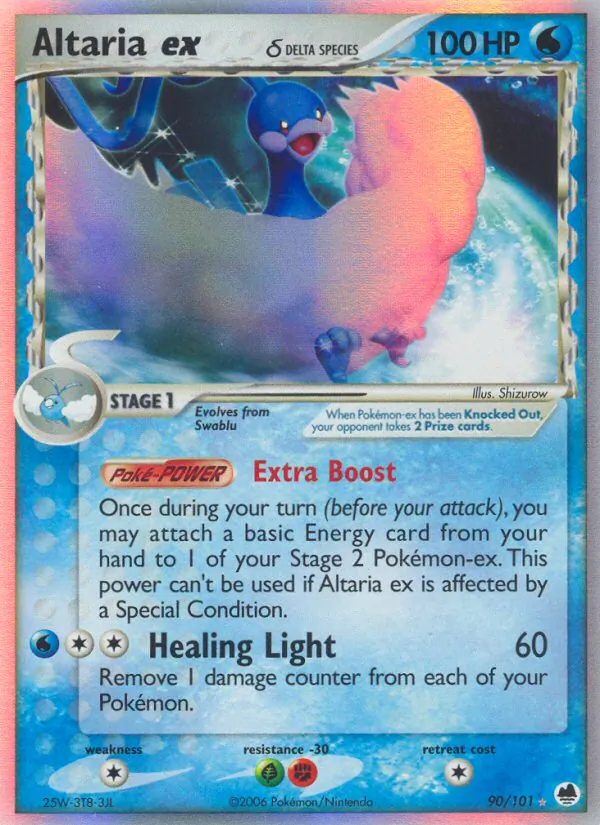 Altaria-ex δ (EX Dragon Frontiers 090)