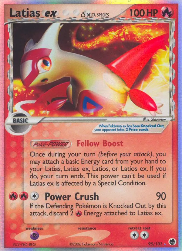 Latias-ex δ (EX Dragon Frontiers 095)