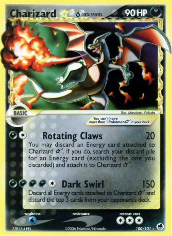 Glurak ☆ δ (EX Dragon Frontiers 100)