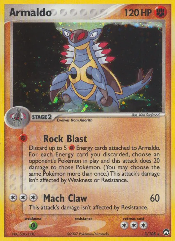 Armaldo (EX Power Keepers 003)