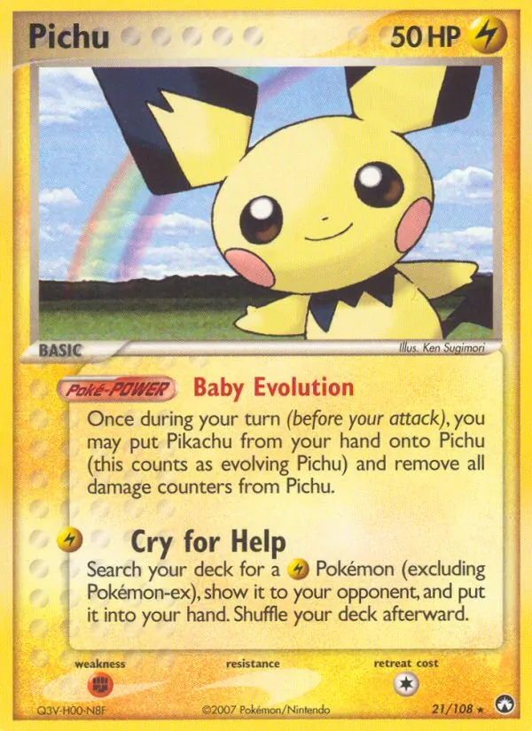 Pichu (EX Power Keepers 021)