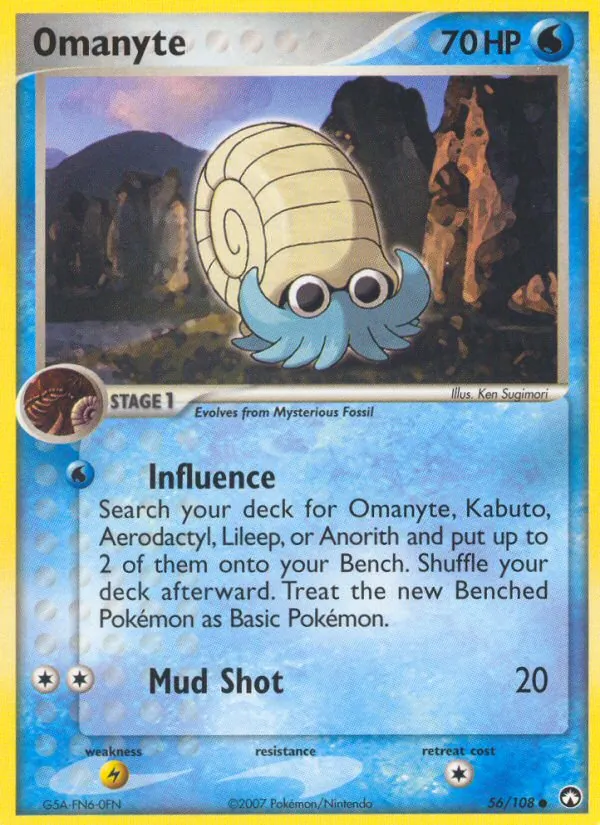 Amonitas (EX Power Keepers 056)