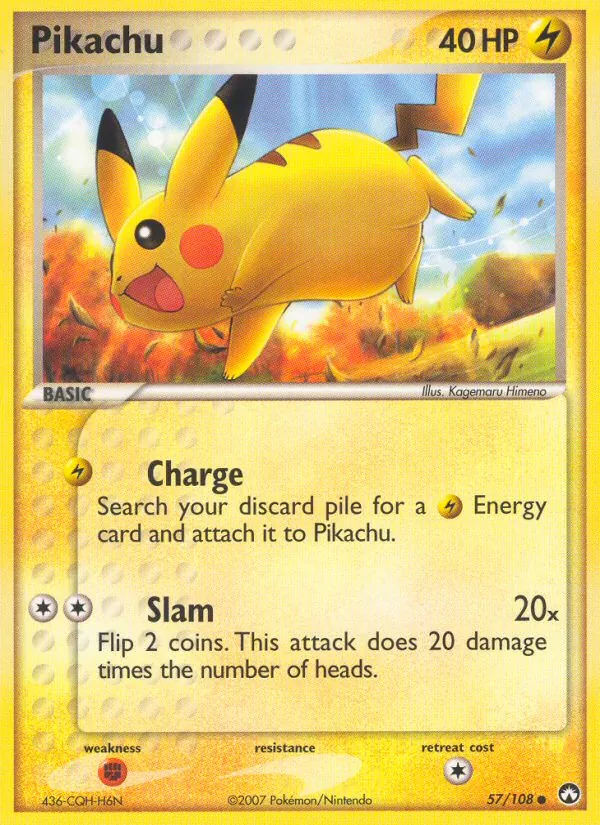Pikachu (EX Power Keepers 057)