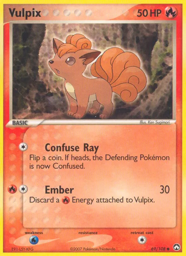 Vulpix (EX Power Keepers 069)