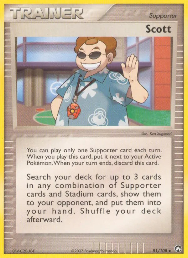 Scott (EX Power Keepers 081)