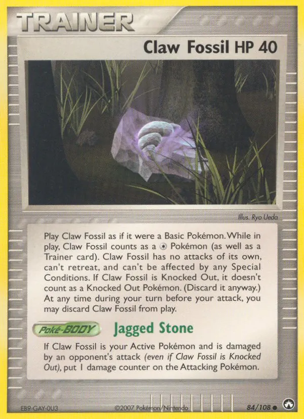 Klauenfossil (EX Power Keepers 084)