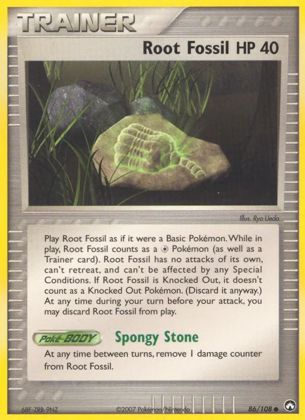 Wurzelfossil (EX Power Keepers 086)