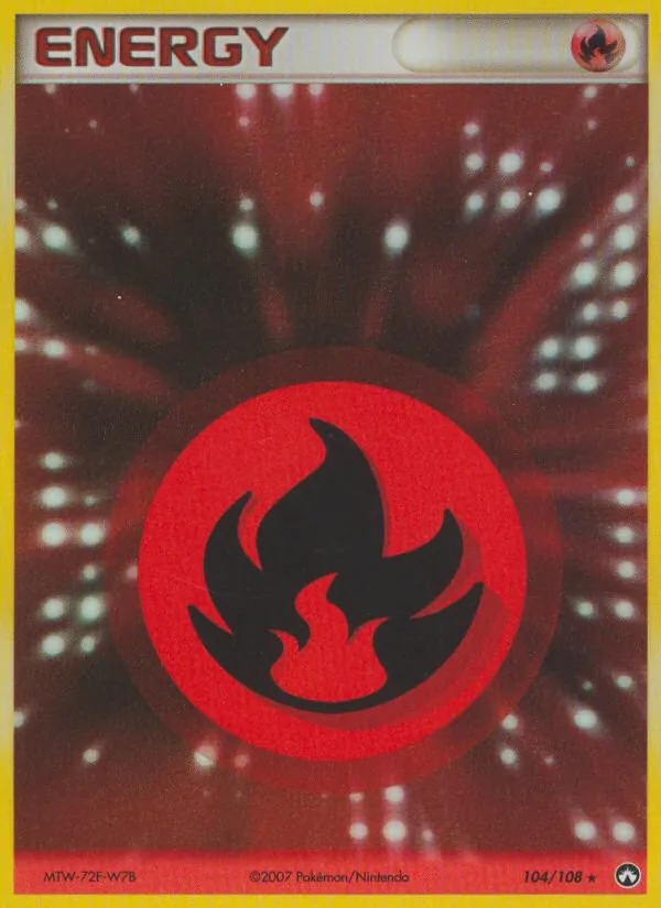 Feuerenergie (EX Power Keepers 104)