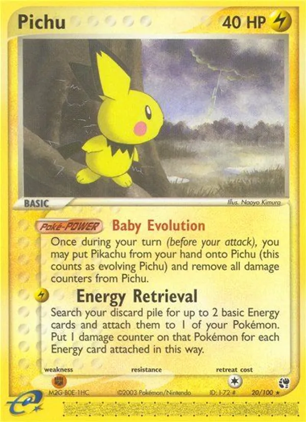 Pichu (EX Sandsturm 020)