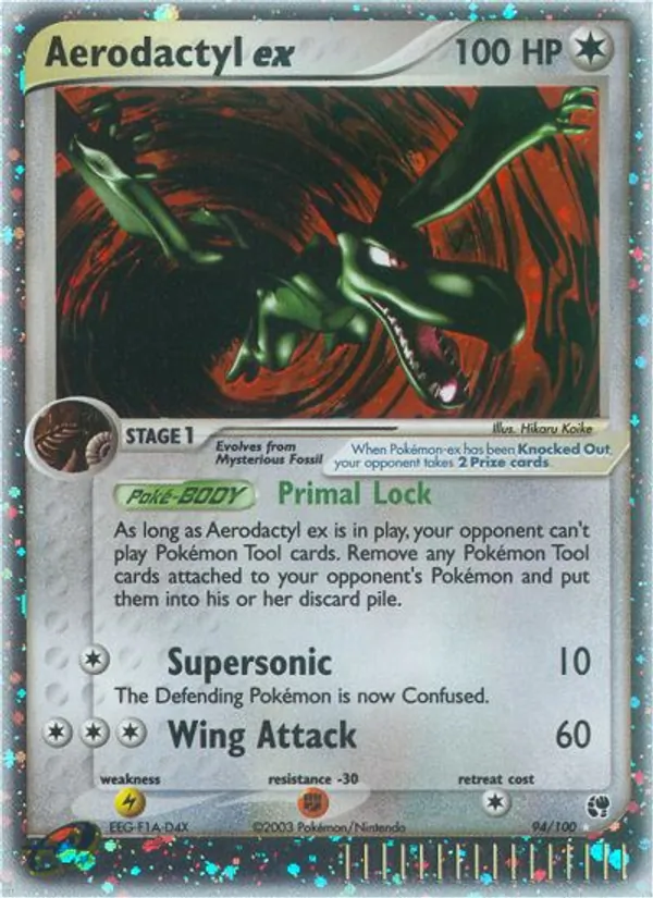 Aerodactyl-ex (EX Sandsturm 094)