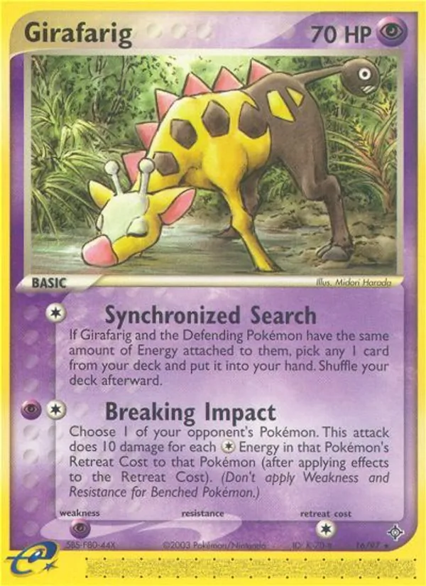 Girafarig (EX Drache 016)