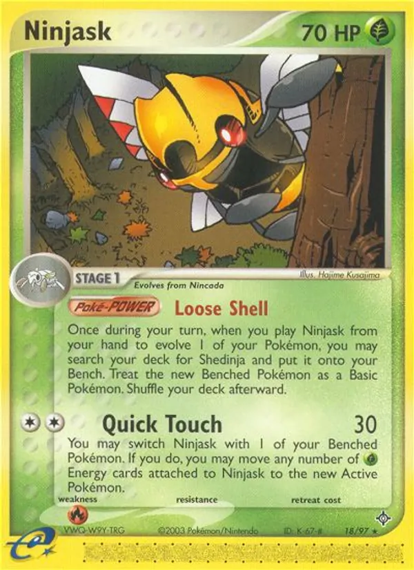 Ninjask (EX Drache 018)