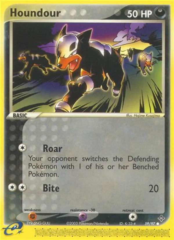 Hunduster (EX Drache 059)