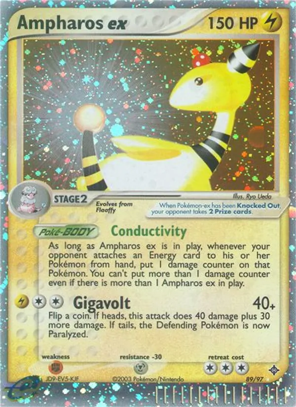 Ampharos-ex (EX Drache 089)