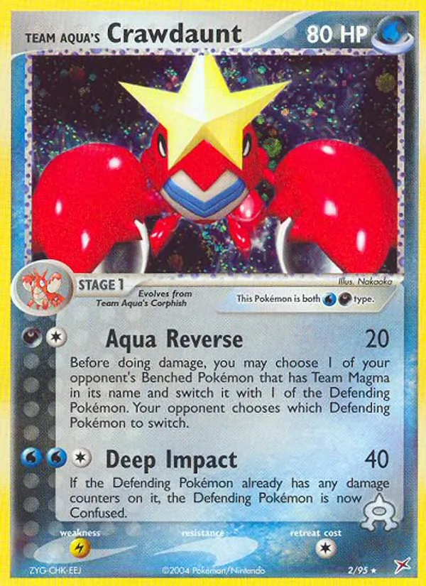 Team Aquas Krebutack (EX Team Magma vs Team Aqua 002)