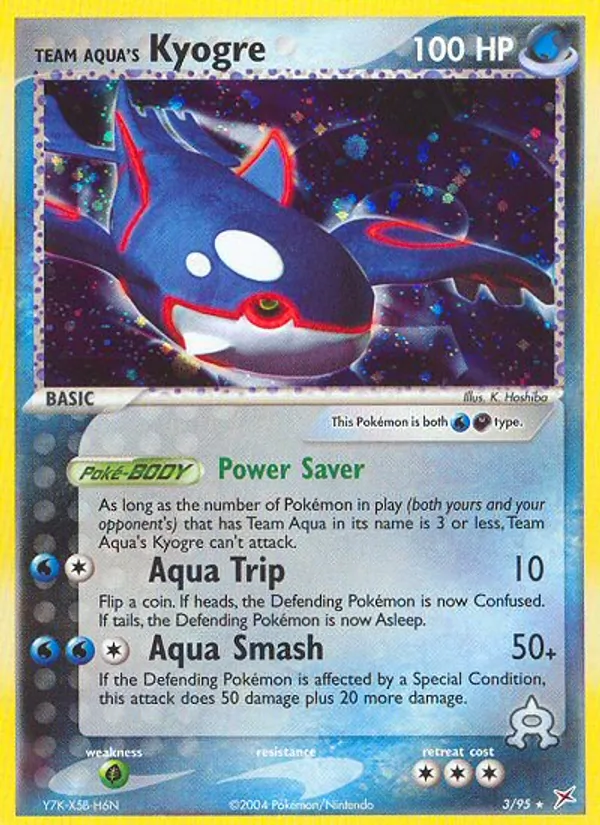 Team Aquas Kyogre (EX Team Magma vs Team Aqua 003)