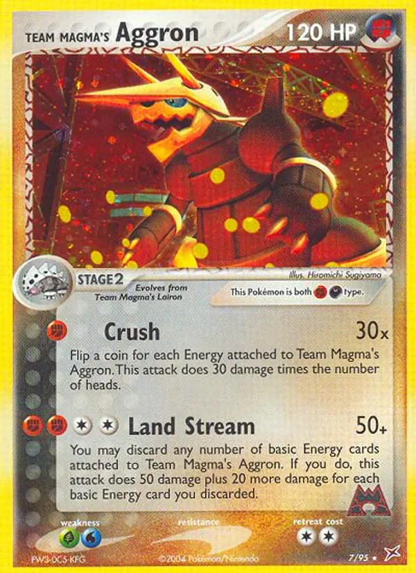 Team Magmas Stolloss (EX Team Magma vs Team Aqua 007)