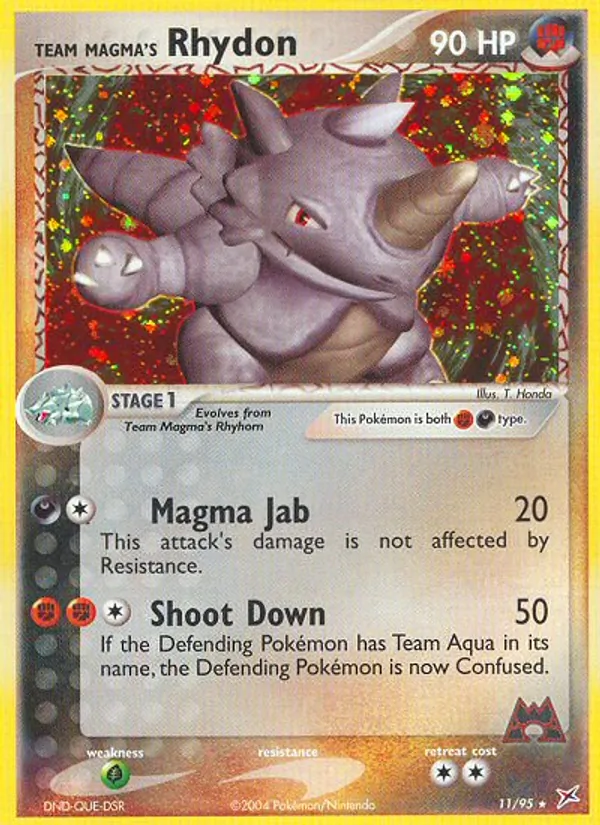 Team Magmas Rizeros (EX Team Magma vs Team Aqua 011)
