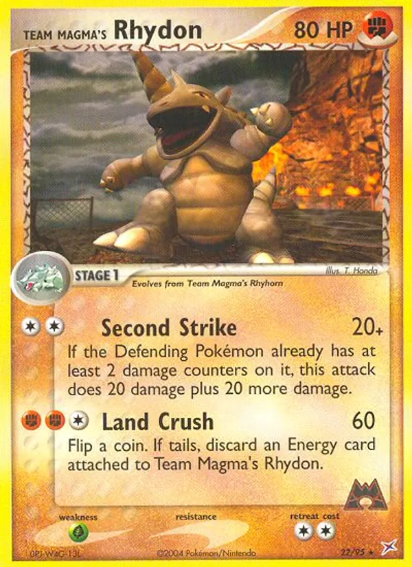 Team Magmas Rizeros (EX Team Magma vs Team Aqua 022)