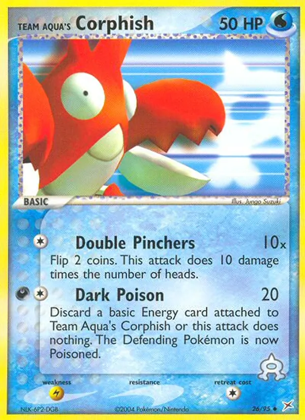 Team Aquas Krebscorps (EX Team Magma vs Team Aqua 026)