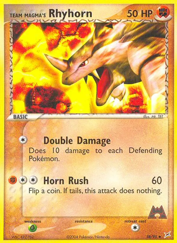 Team Magmas Rihorn (EX Team Magma vs Team Aqua 038)