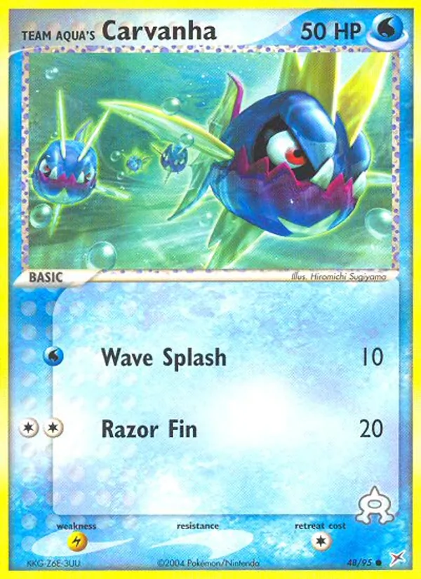 Team Aquas Kanivanha (EX Team Magma vs Team Aqua 048)